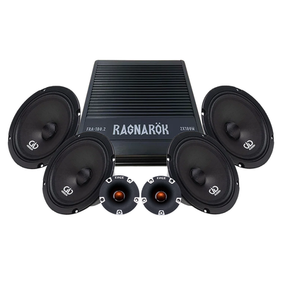 DD Audio VO-M106-S4 4x6.5" Amp kit