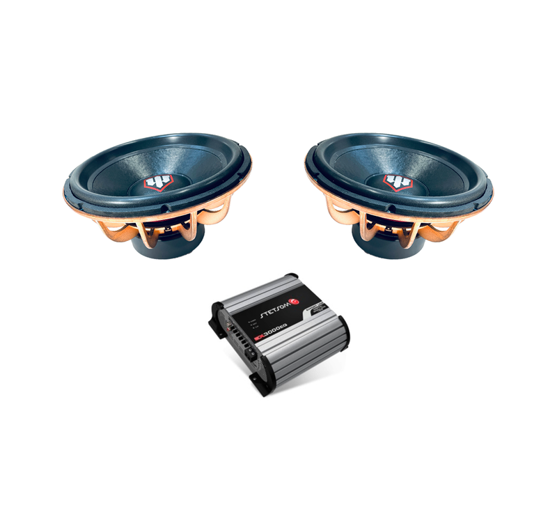 2xS12G med Stetsom 3000W