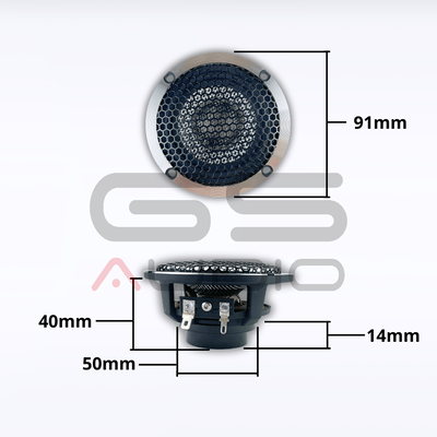 GS Audio Voce Kevlar 6.5" 3-vägs kitsystem