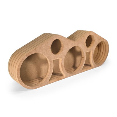 Dörrpod 3x6.5", 2 diskant