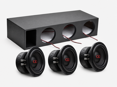 DD Audio 508e Cheva 3x8" baslåda
