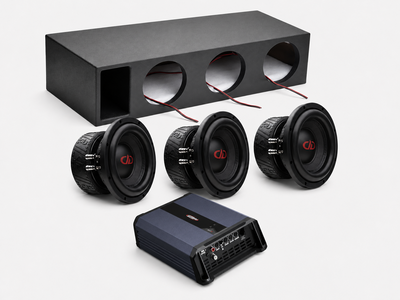 DD Audio 508e Cheva 3x8" baskit