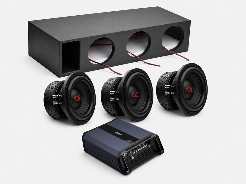 DD Audio 508e Cheva 3x8" baskit
