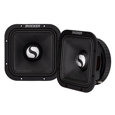 KICKER ST-Series 7" Square Midrange 4 Ohm – 250W RMS