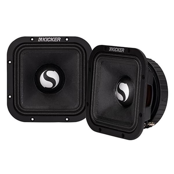 KICKER ST-Series 7" Square Midrange 4 Ohm – 250W RMS