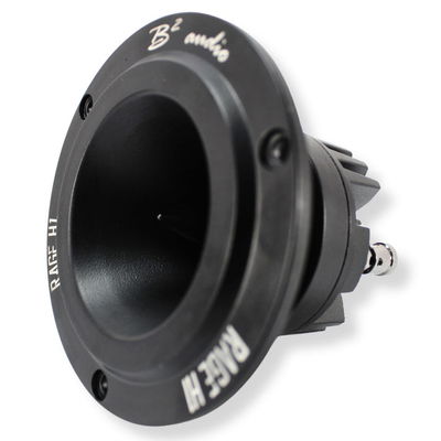 B2 Audio RAGE Series Pair of 1" 4-Ohm 100 Watt RMS Neodymium Horn Tweeters, OD 3.85" RAGE H1 NEO B2 Audio RAGE Series Pair of 1" 4-Ohm 100 Watt RMS Neodymium Horn Tweeters, OD 3.85" RAGE H1 NEO