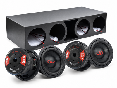 DD Audio 208e Cheva 4x8" baslåda