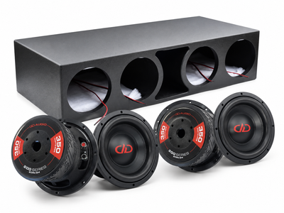 DD Audio 208e Cheva 4x8" baslåda
