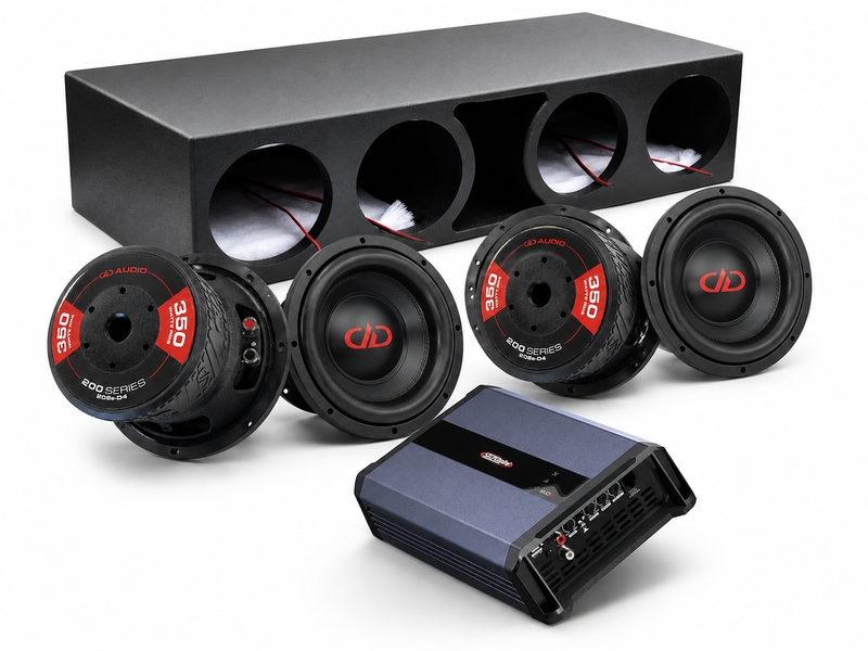 DD Audio 208e Cheva 4x8" baskit