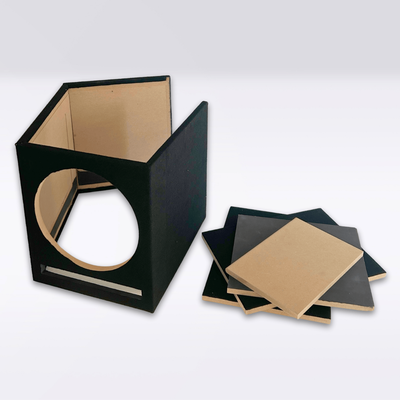 Reflex Box to be assembled - BOX 45 Liters for Subwoofer 12"
