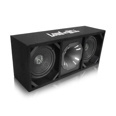 2x8" LW-80A4 Pro låda med Inferno Horn