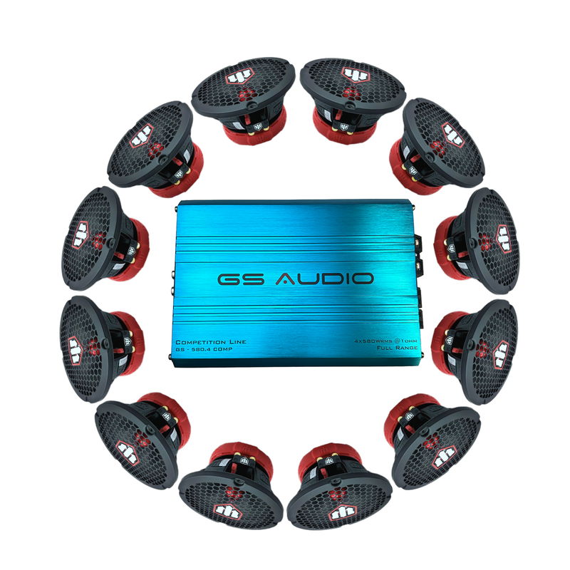 12 x TT Technology M65x + GS Audio 580.4