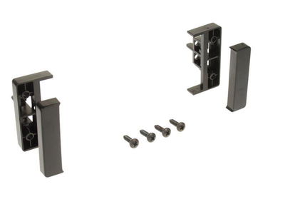 ACV 1-DIN facia plate Audi A2 / A3 / A4 / A6 black 100568