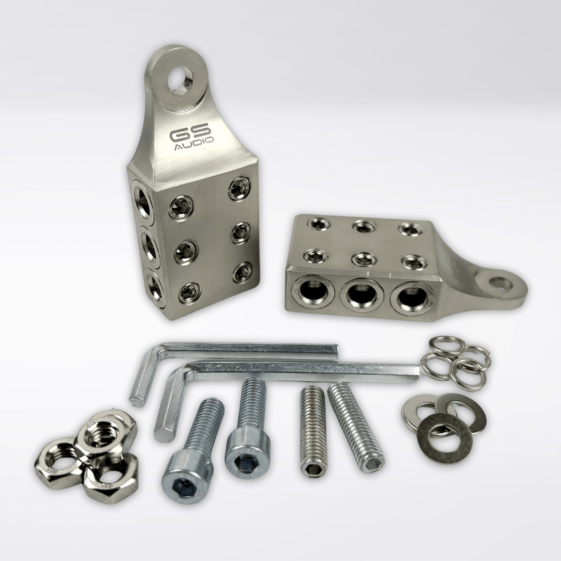 GS Audio Battery Terminals (+/â€“) | 6Ã—50 mmq Multi-Cable Distribution