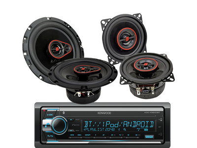 Kenwood KDC-X5200BT & Cerwin-Vega HED bilhögtalare