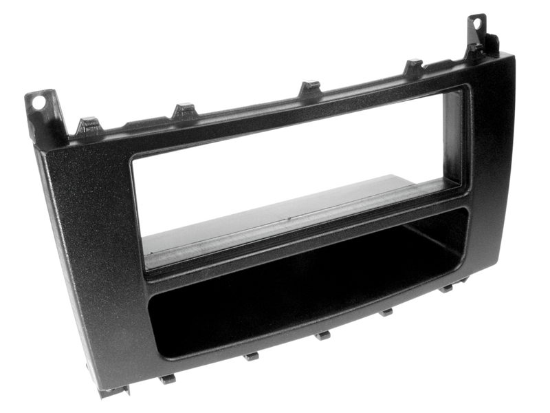 ACV 281190-16 1-DIN facia plate with pocket Mercedes C class (203) 2004