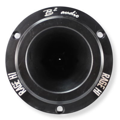 B2 Audio RAGE Series Pair of 1" 4-Ohm 100 Watt RMS Neodymium Horn Tweeters, OD 3.85" RAGE H1 NEO B2 Audio RAGE Series Pair of 1" 4-Ohm 100 Watt RMS Neodymium Horn Tweeters, OD 3.85" RAGE H1 NEO