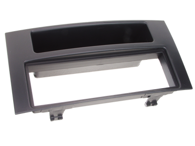ACV 1-DIN facia plate with pocket VW Touareg / T5 black 100623 ACV 1-DIN facia plate with pocket VW Touareg / T5 black 100623