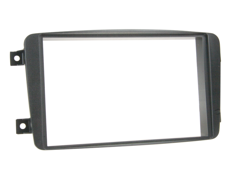 ACV 2-DIN facia plate Mercedes C-class / CLK/ Vito / Viano black 100911