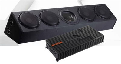 Raggarplankapaket DBX-serien 6,5" med bas och EDBX200.4 förstärkare Raggarplankapaket DBX-serien 6,5" med bas och EDBX200.4 förstärkare