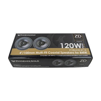 Phoenix Gold ZDBMW4CX -  120W 2-Way Coaxial Speakers for BMW