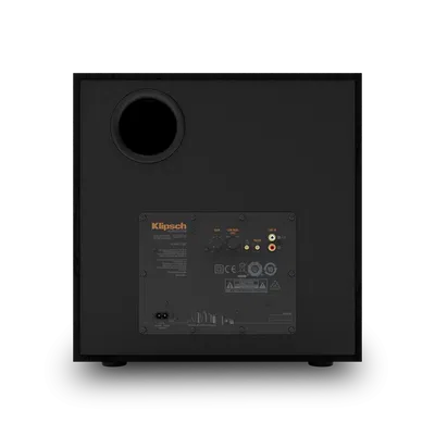 Klipsch R-121SW, subwoofer, svart