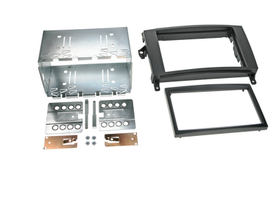 ACV 2-DIN facia plate Mercedes A /B class /Viano/ Vito black 100964