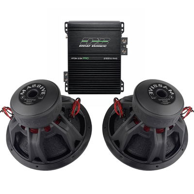 Massive Audio 2x15" KILOX ampkit