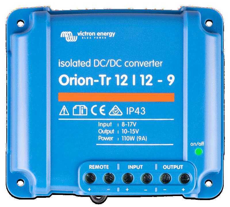 Victron Orion-Tr 12/12-9A (110W) isolerad DC-DC-omvandlare