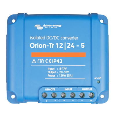 Victron Orion-Tr 12/24-5A (120W) isolerad DC-DC omvandlare