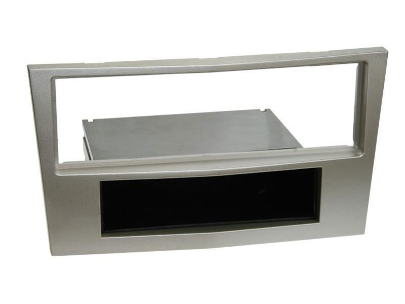 1-DIN facia plate with pocket Opel ″new″ satin stone 100632 1-DIN facia plate with pocket Opel ″new″ satin stone 100632