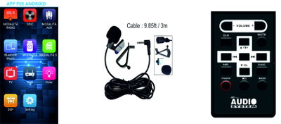 Audio System D-201 – DAB+ Bluetooth