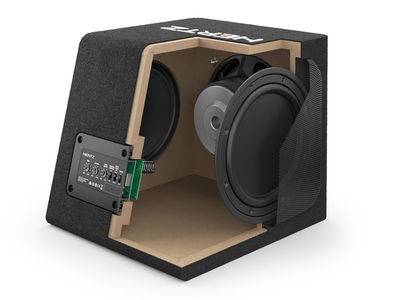 Hertz 8" aktiv baslåda med dubbla passiva element