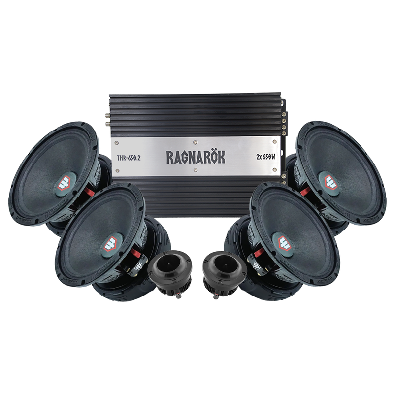 TT Technology 6PRO 4x6.5" Amp kit