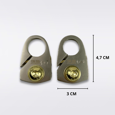 GS Audio Battery Terminals (+/â€“) 2Ã—50 mmq + 2Ã—6 mmq