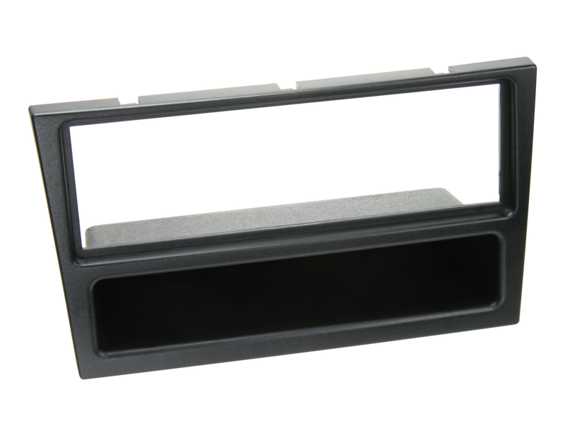 ACV 281230-26-1 1-DIN facia plate with pocket Opel / Renault / Suzuki black