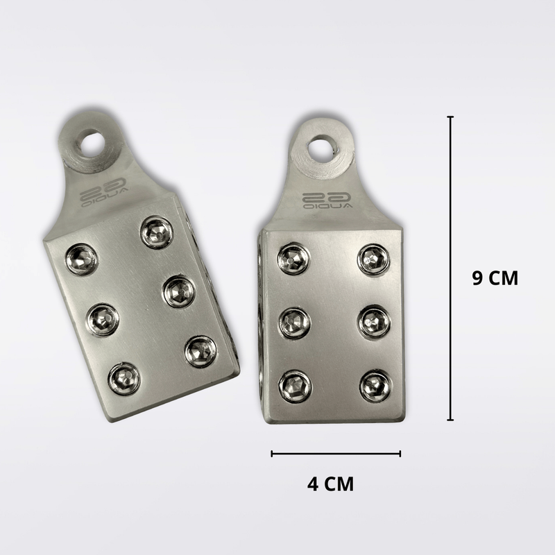 GS Audio Battery Terminals (+/â€“) | 6Ã—50 mmq Multi-Cable Distribution