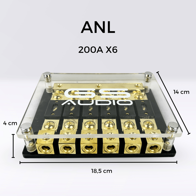 GS Audio HIGH-END ANL Strömblock 6
