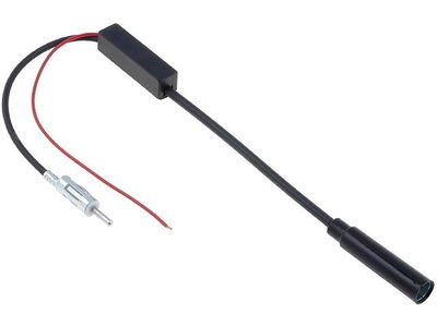 Antenna amplifier AM/FM DIN(f)DIN(m)