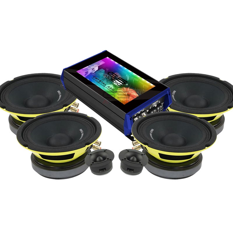 GS Audio 420.2 + 4x6,5 gzcm SPL paket