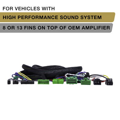 Phoenix Gold ZDC-VOL2 - 330cm cable with Volvo connectors for Volvos with 8 or 13 flanges on amp