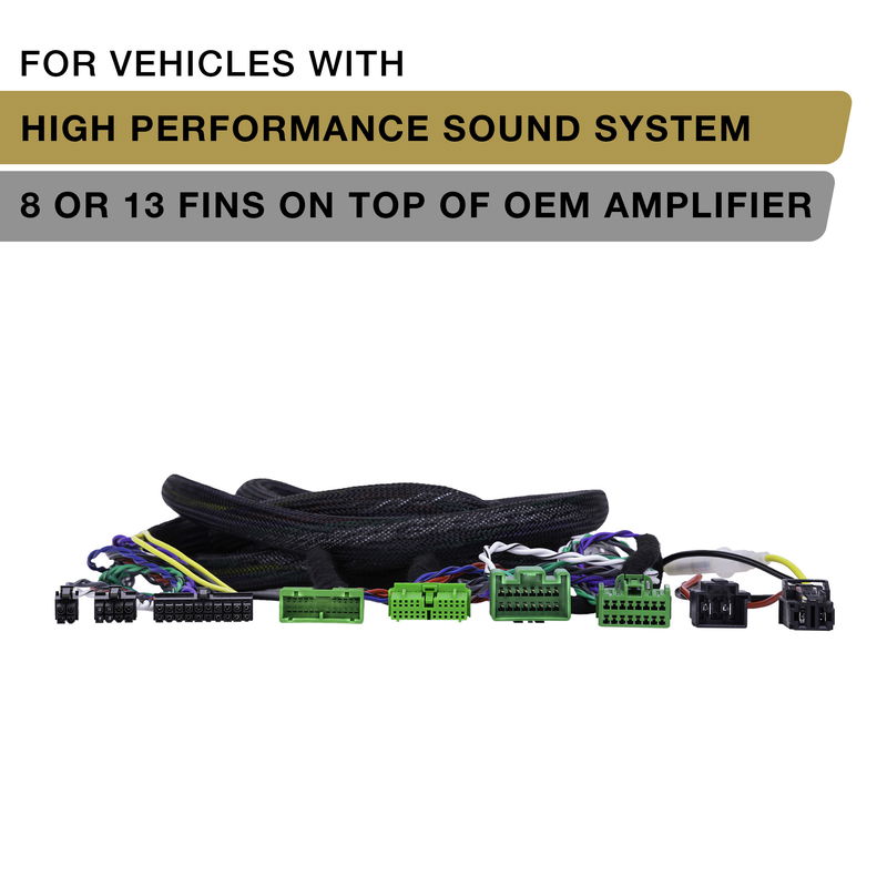 Phoenix Gold ZDC-VOL2 - 330cm cable with Volvo connectors for Volvos with 8 or 13 flanges on amp