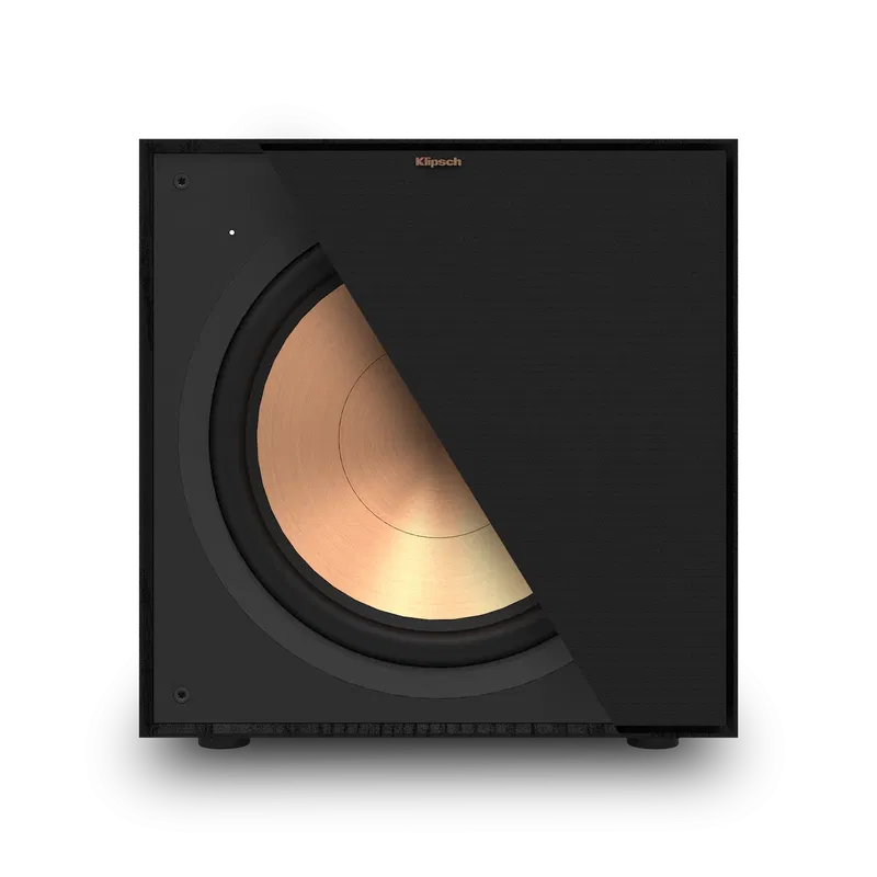 Klipsch R-121SW, subwoofer, svart