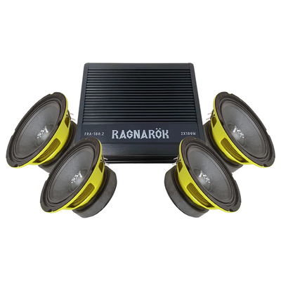 Ground Zero GZCK 165XSPL 4x6.5" Amp pack