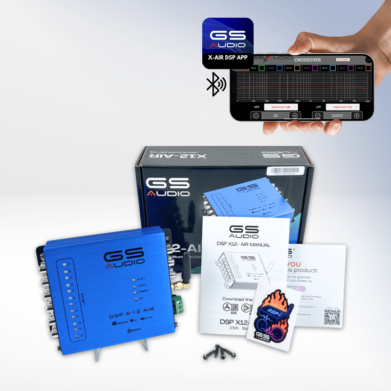 GS Audio X12-DSP - 12 kanals dsp