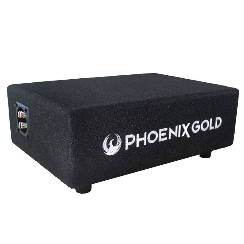 Phoenix Gold ZX18PDF - 500W Max Power 8″ Slim Subwoofer Box