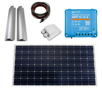 Solcellspaket Victron Energy 185watt med MPPT reg.