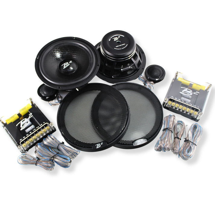 B2 Audio RAGE Series 6.5" 2-way 4 Ohm 100W Component Set w/Crossovers RAGE61-V2 B2 Audio RAGE Series 6.5" 2-way 4 Ohm 100W Component Set w/Crossovers RAGE61-V2