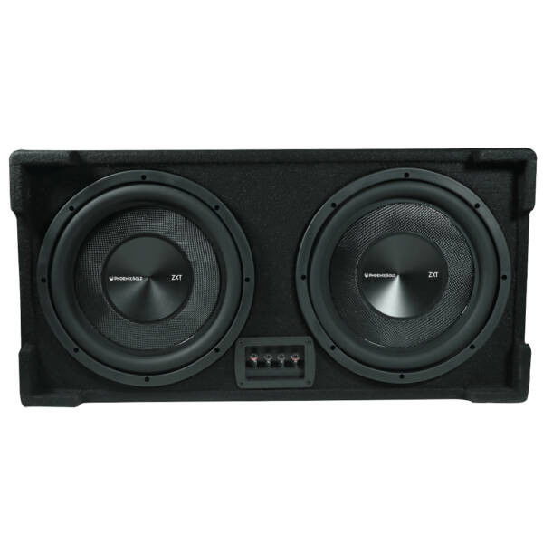 Phoenix Gold ZX212PBS - 1000W Max Power Slim Passive Subwoofer Box