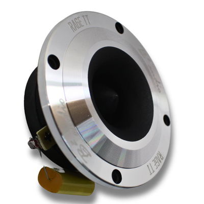 B2 Audio RAGE Series Pair of 1" 4-Ohm 50 Watt RMS Tweeters, OD 3.92" RAGE TT B2 Audio RAGE Series Pair of 1" 4-Ohm 50 Watt RMS Tweeters, OD 3.92" RAGE TT